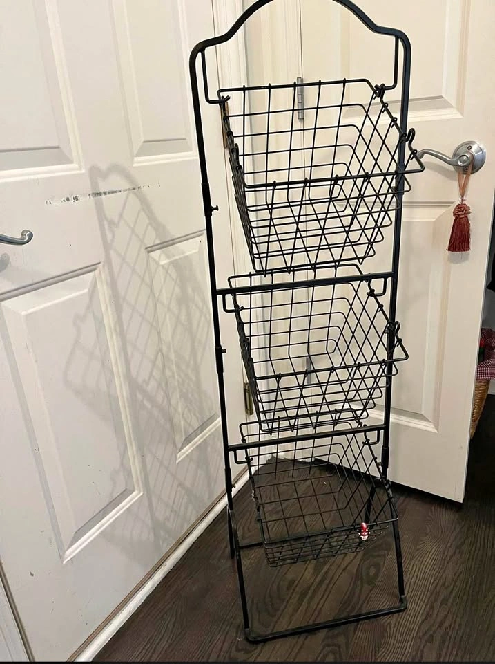 3 Tier Metal Market Basket (organizer)