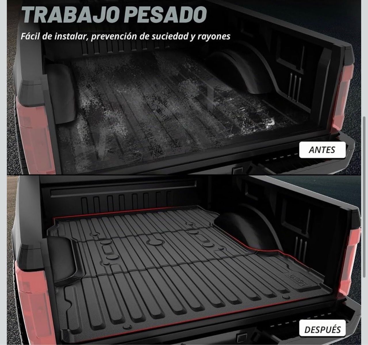 LASFIT 6.75ft Bed Mat for Ford F250 F350 F450 2017-2026 - photo 2