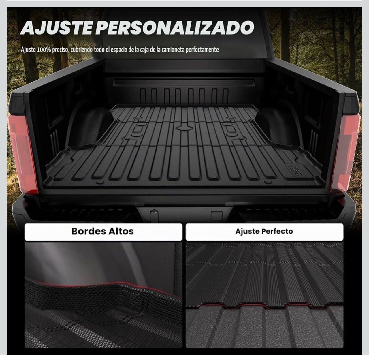 LASFIT 6.75ft Bed Mat for Ford F250 F350 F450 2017-2026 - photo 3