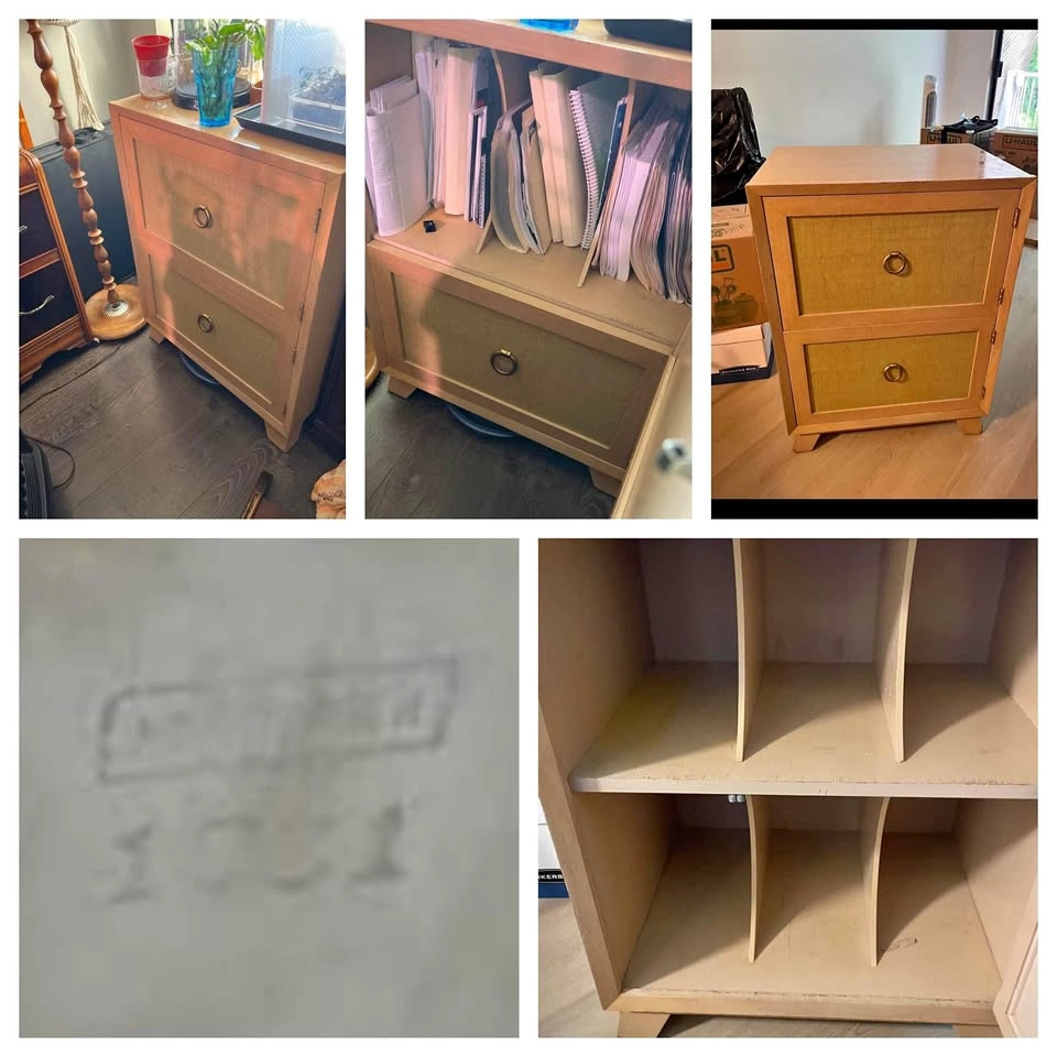 Vintage 1960s Honderich Mid-Century Record Cabinet