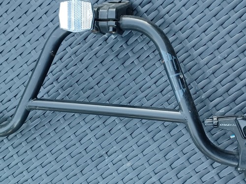 SE Bikes Power Wing Bar BMX Handlebars Black 4130 CR-MO + Stem - photo 4
