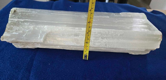 Large Selenite Crystal Block - photo 2
