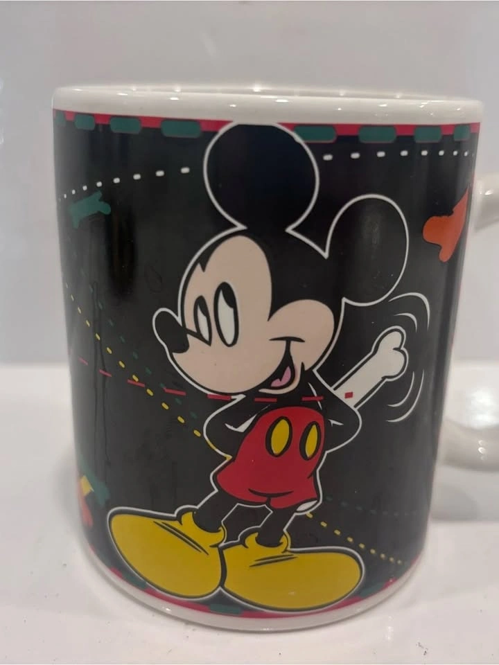 Vintage Disney Mickey Mouse & Pluto Coffee Mug Danawares - photo 4
