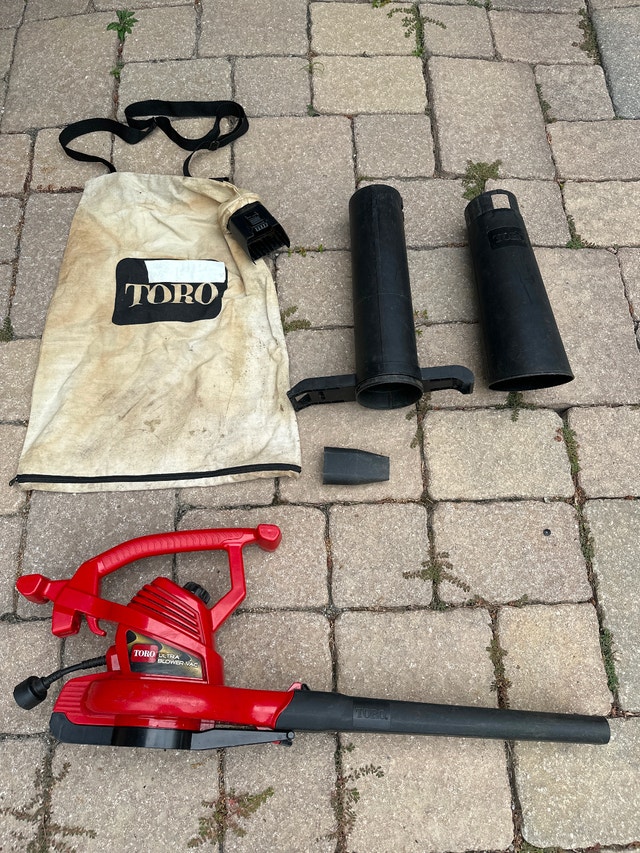 Toro Ultra Blower Vac (Model 51619), corded electric 3-in-1 - photo 4