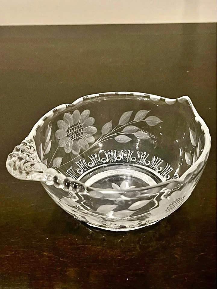 Vintage SMALL cornflower bowl