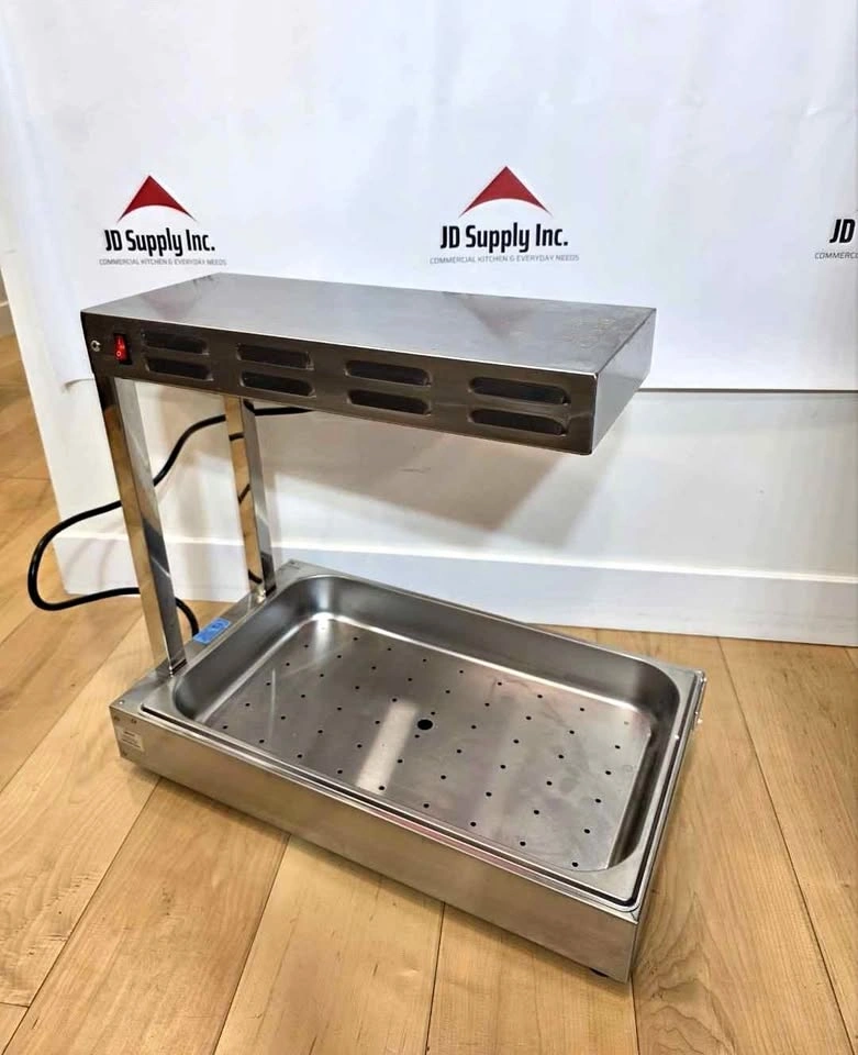 Omcan 13" Commercial Chip Dump / Food Warmer For Sale