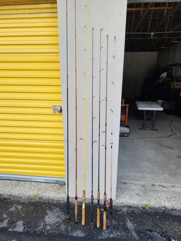 🇨🇦 Lot of 7 Fishing rods - photo 2