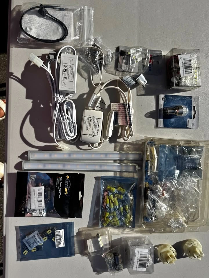 LED Lighting & Automotive/RV Electrical Parts Lot
