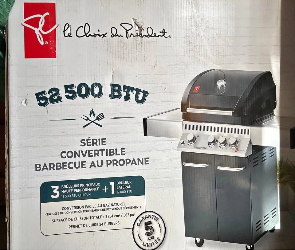 Convertible Series Propane BBQ 52500 BTU