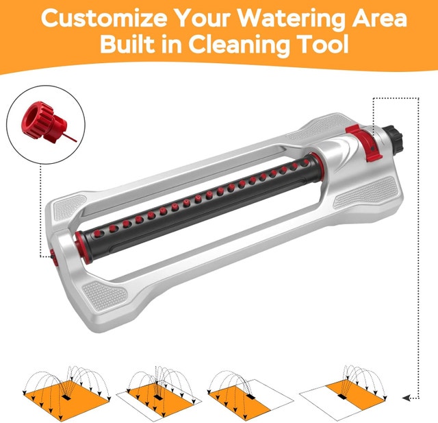 Heavy Duty Oscillating Sprinkler - photo 4