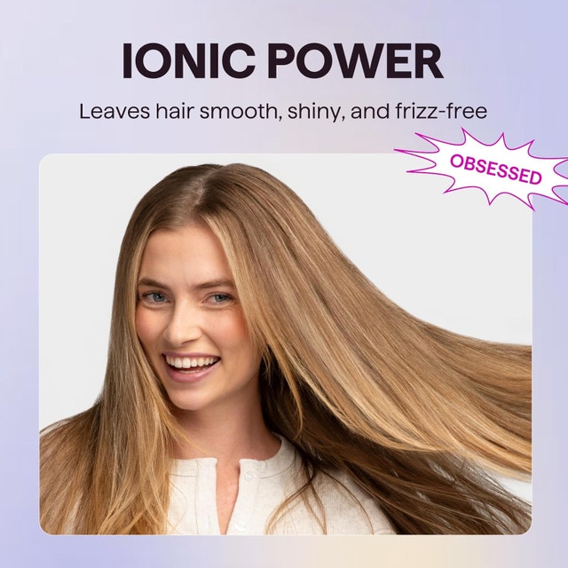 Wavytalk Hair Dryer with Diffuser, Blown Away Ionic - photo 5