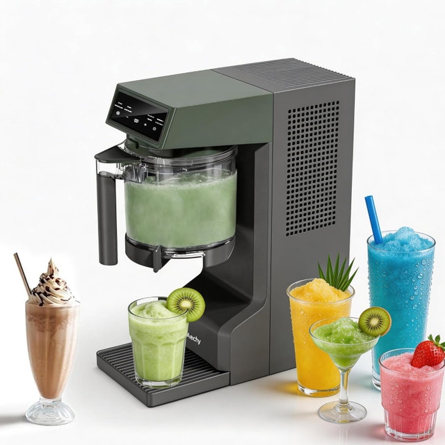 AEOCKY Slushy Machine, Space-Saving Frozen Drink Maker
