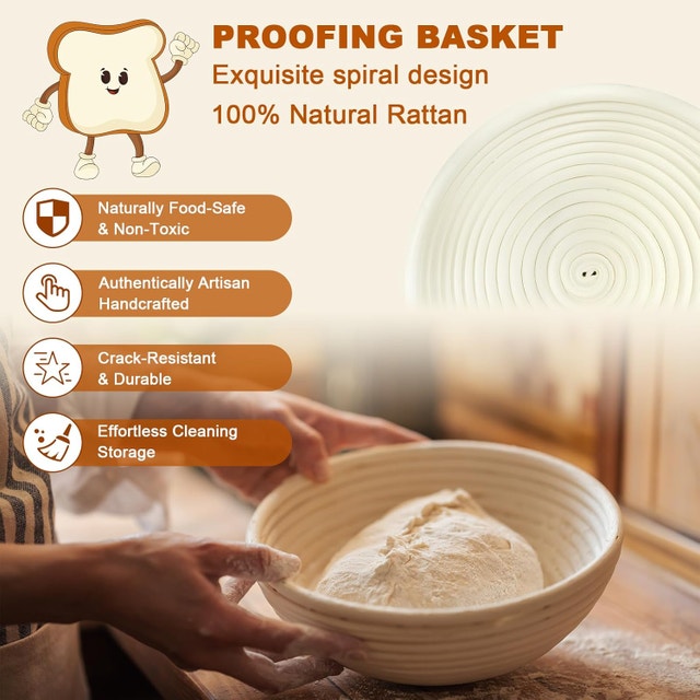 Sourdough Starter Kit, Complete Bread Baking Supplies - photo 2