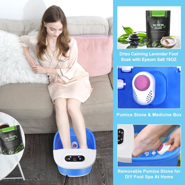 Foot Spa Bath Massager with Heat, Temperature Control - photo 5