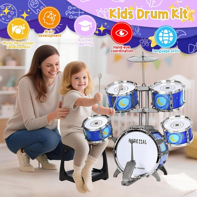 Kids Drum Set for Toddlers 3-5 - photo 5