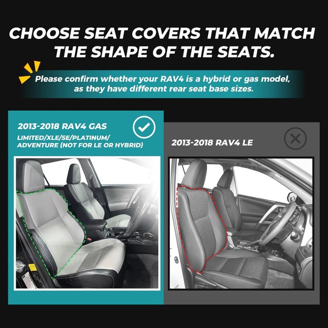 Toyota RAV4 Seat Covers 2013-2018 XLE - photo 2