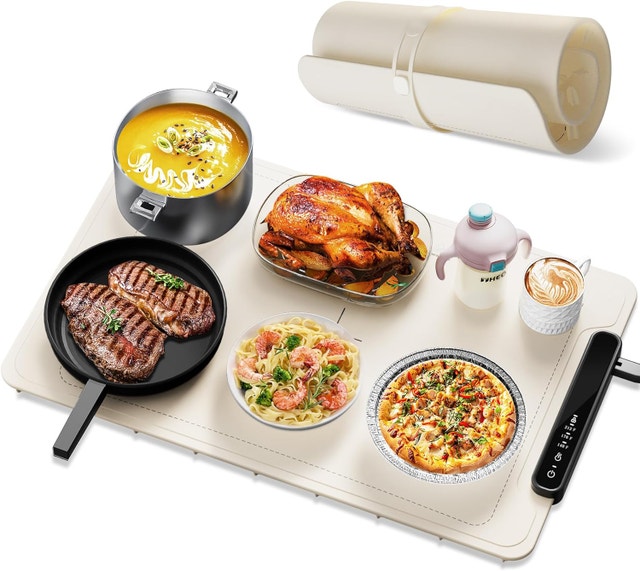 Electric Warming Tray - Foldable Food Warmer