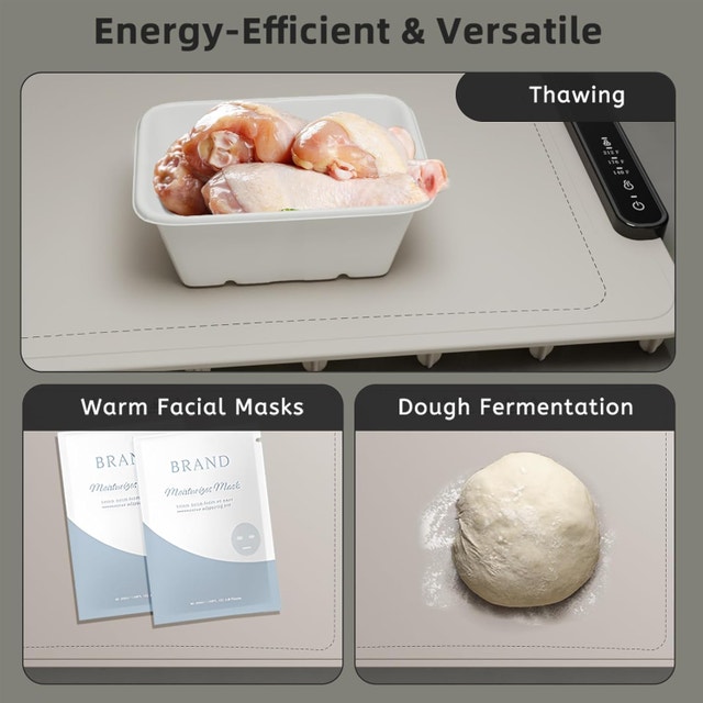 Electric Warming Tray - Foldable Food Warmer - photo 5