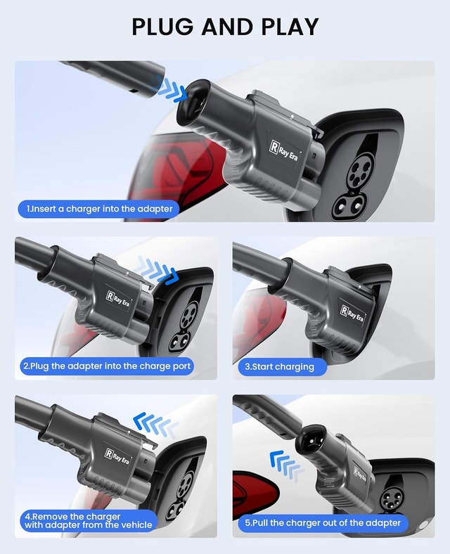 NACS to CCS1 Adapter-Max 1000V/500A - photo 3