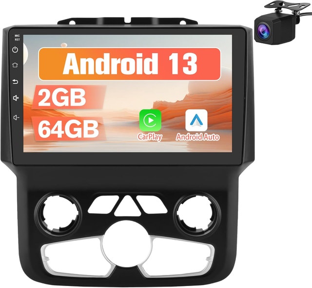 Android 13 [2GB+64GB] Car Stereo for Dodge RAM