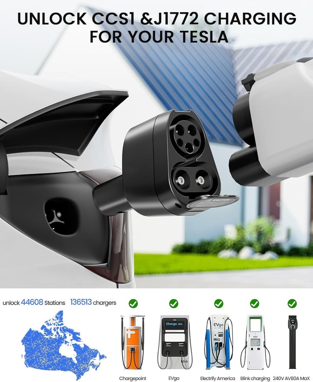 CCS to Tesla Adapter-J1772 to NACS - photo 2