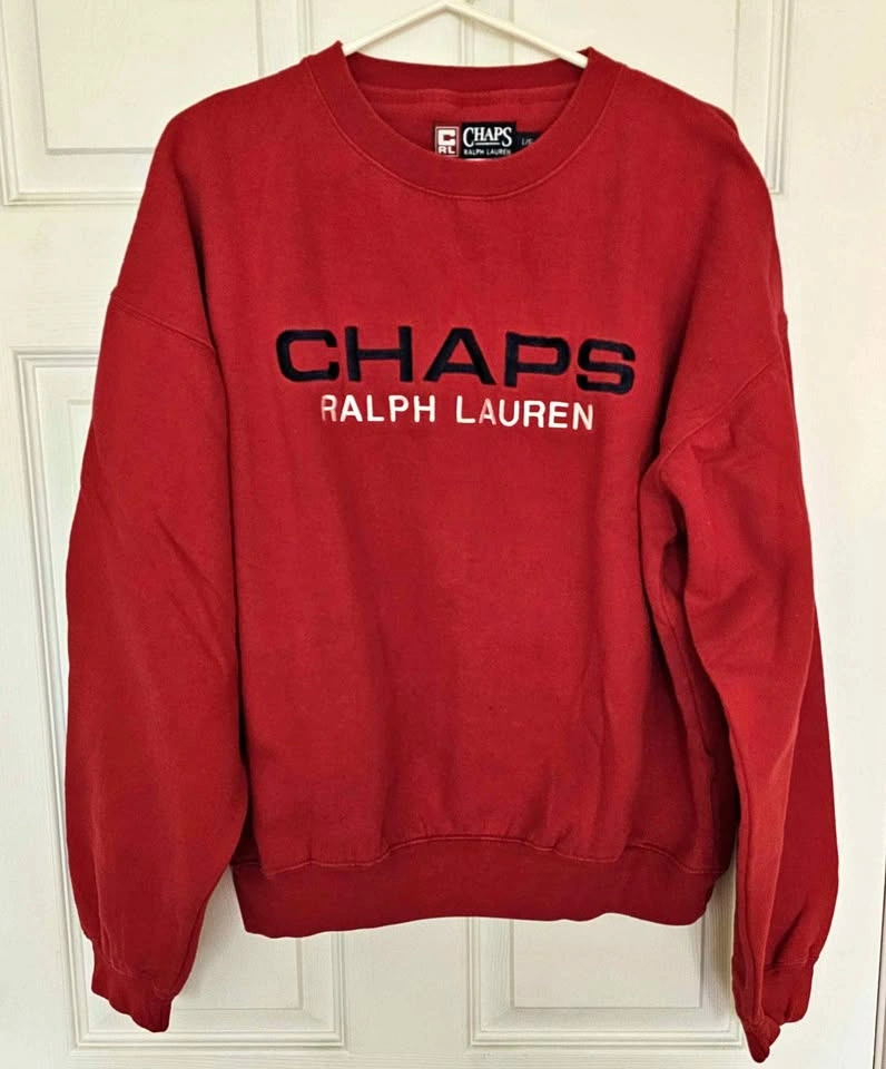 Brand New Vintage 90s Chaps Ralph Lauren Sweatshirt - Size L