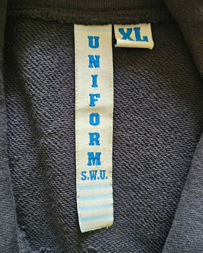 Vintage Y2K Uniform S.W.U. Full-Zip Streetwear Moto Jacket XL - photo 3