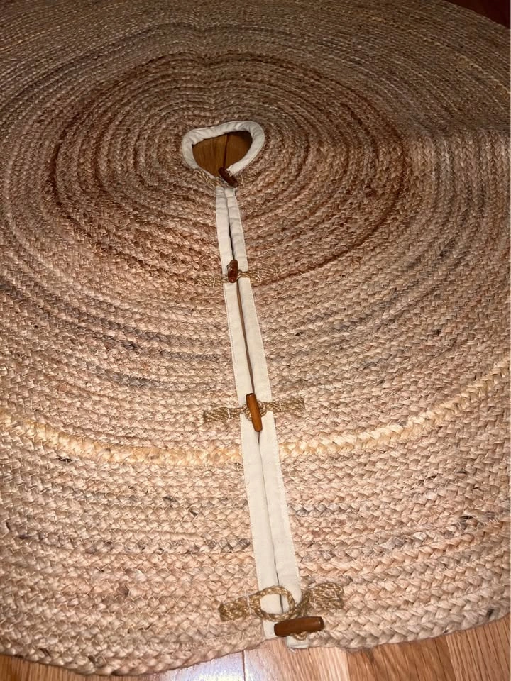 Natural Jute Christmas Tree Skirt - photo 2