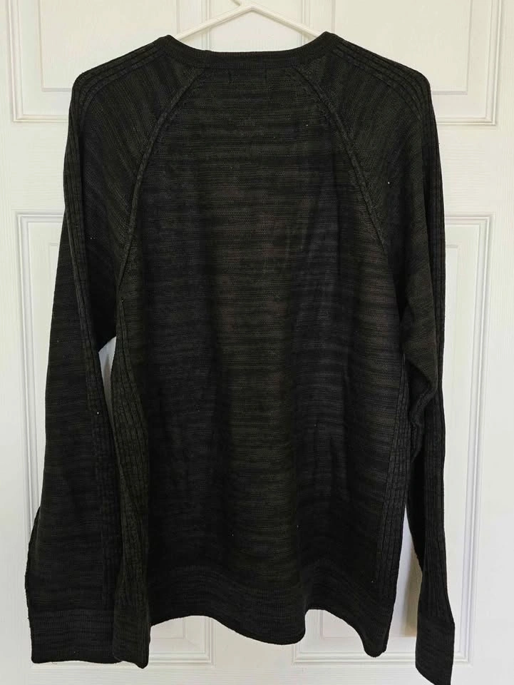 Guess Jeans Men's Cotton Wool Blend Crewneck Knit Sweater - Size - photo 2