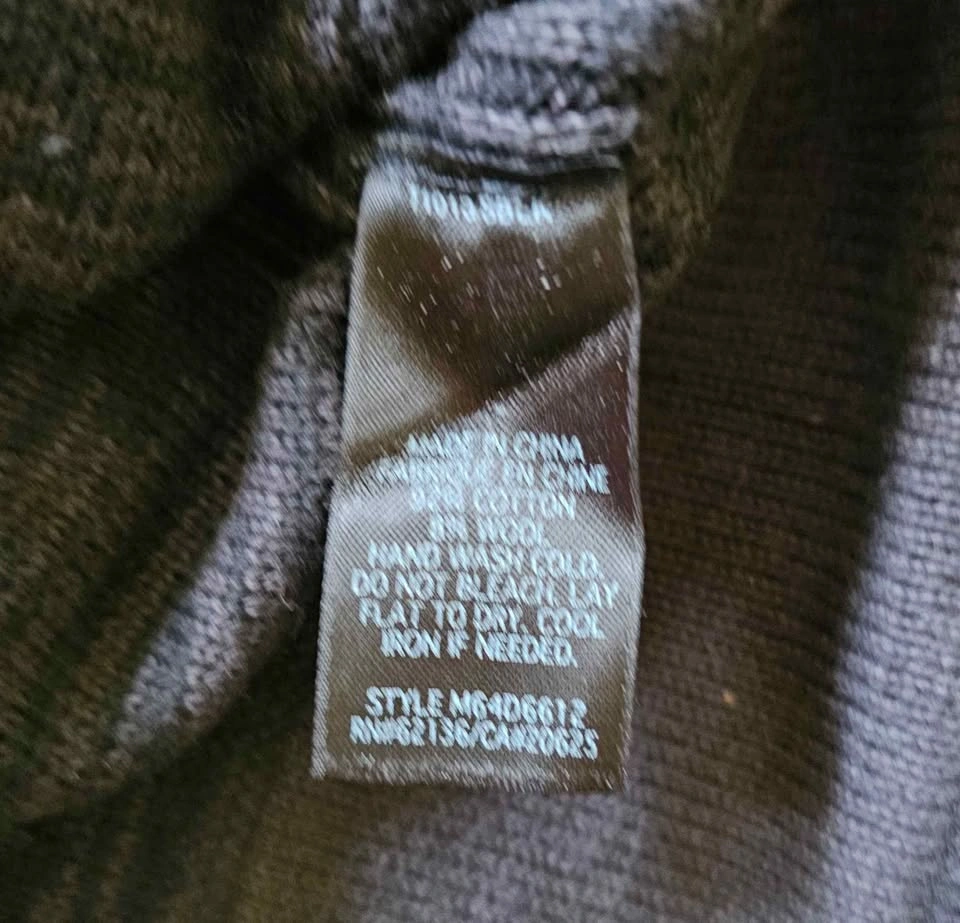 Guess Jeans Men's Cotton Wool Blend Crewneck Knit Sweater - Size - photo 4