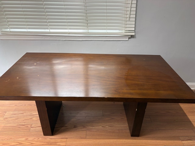 Solid Wood Dining Table - photo 2