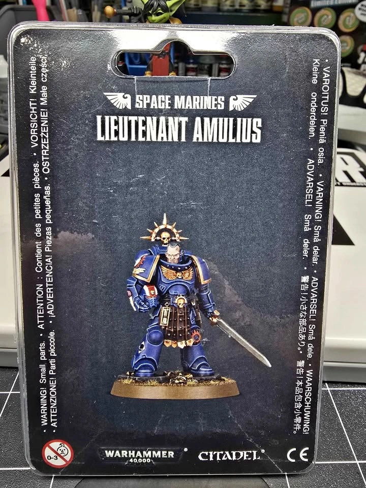 Adepticon Exclusive Primaris Lieutenant Amulius