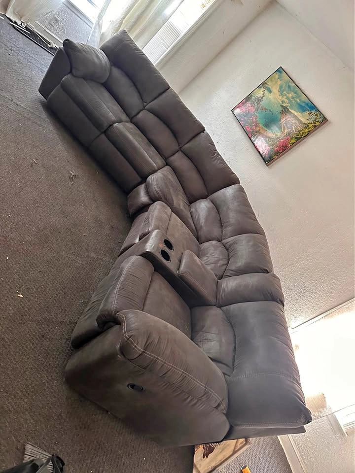 Large Sectional Reclining Sofa