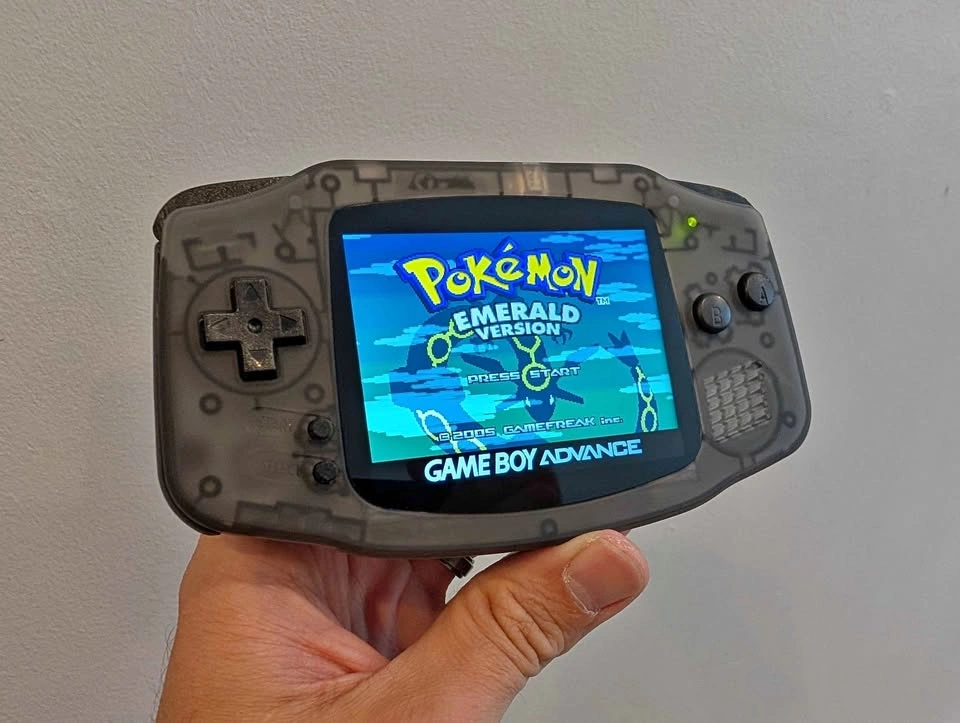 GameBoy Advance - IPS MAX - Clear Black