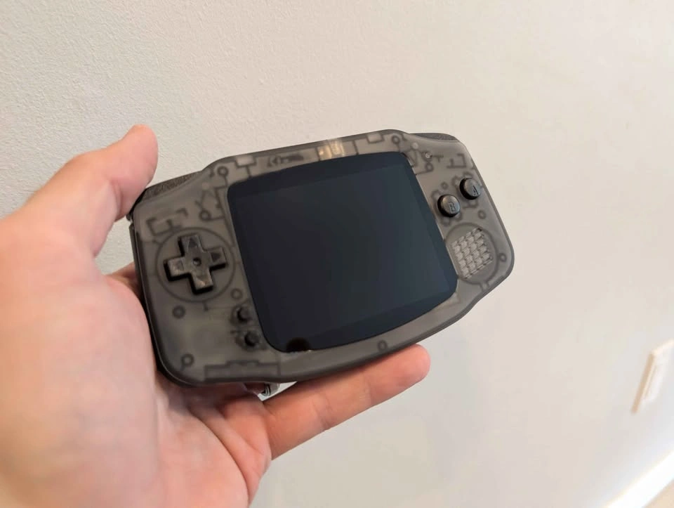 GameBoy Advance - IPS MAX - Clear Black - photo 2