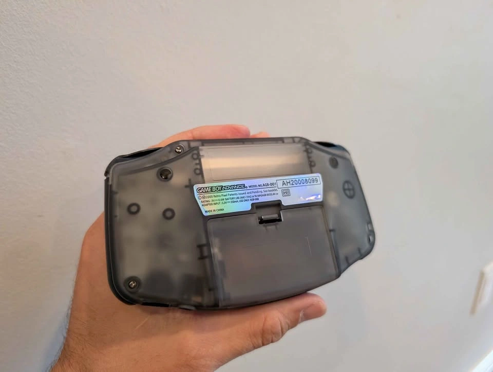 GameBoy Advance - IPS MAX - Clear Black - photo 3