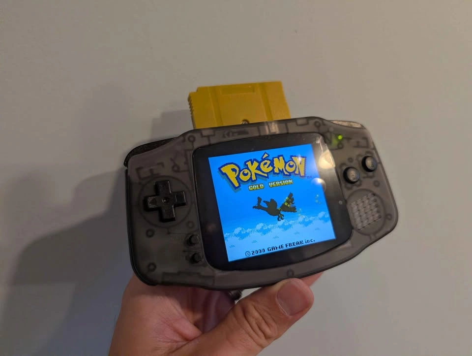 GameBoy Advance - IPS MAX - Clear Black - photo 4