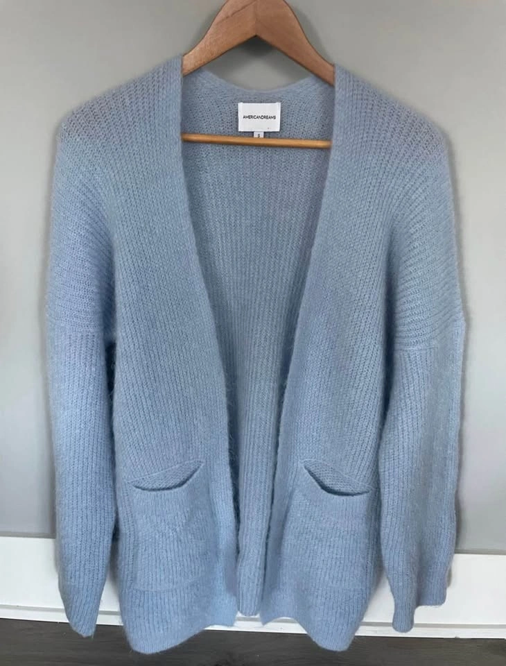 American Dreams Betsy light blue open cardigan, S - photo 3
