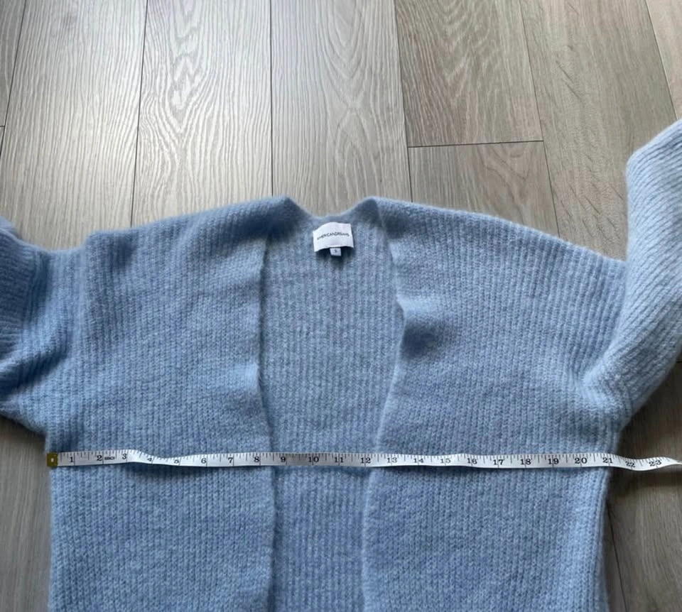 American Dreams Betsy light blue open cardigan, S - photo 4