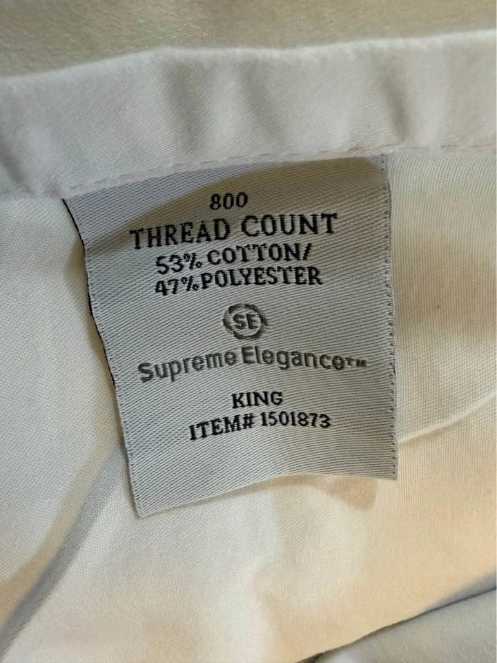 Supreme Elegance 800 Thread Count King Sheet Set - photo 2