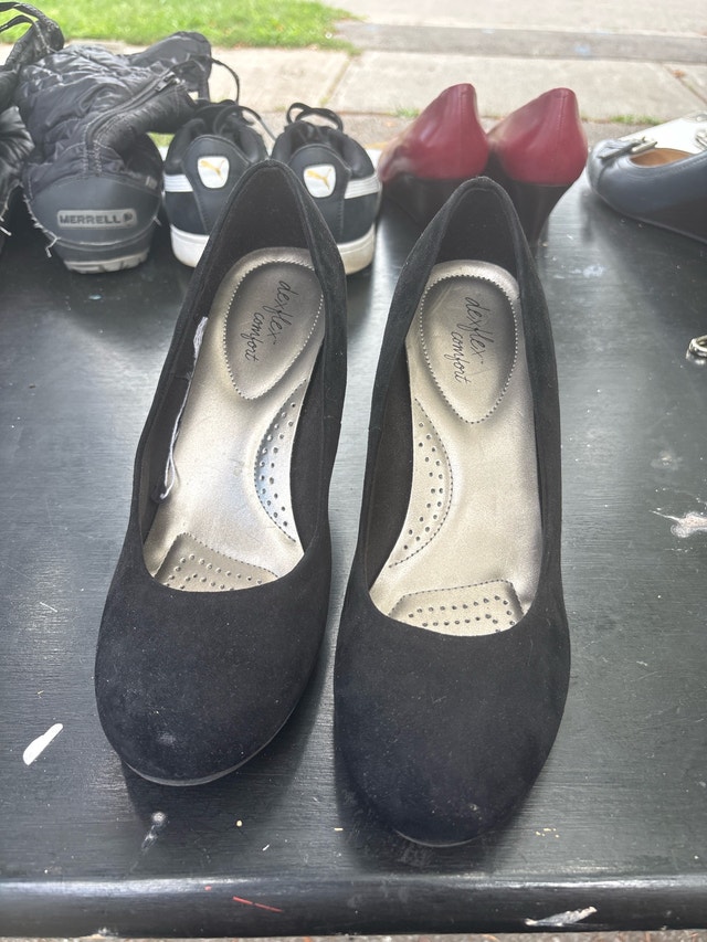 Dexflex Comfort Wedge Shoes size 10w - photo 2