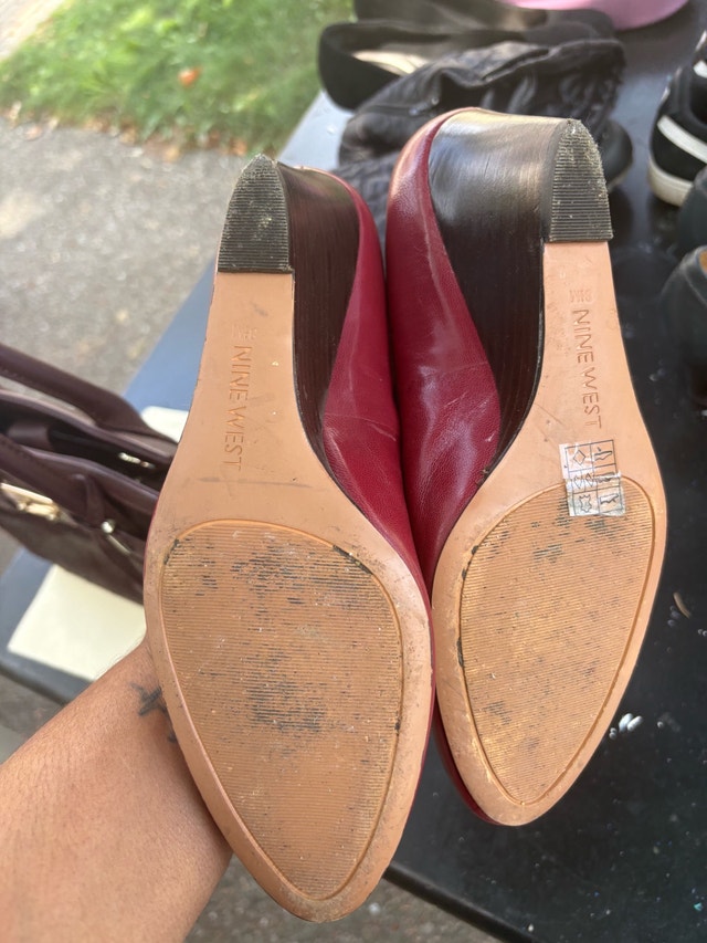 Nine West Wedge Shoes 9.5 - photo 4