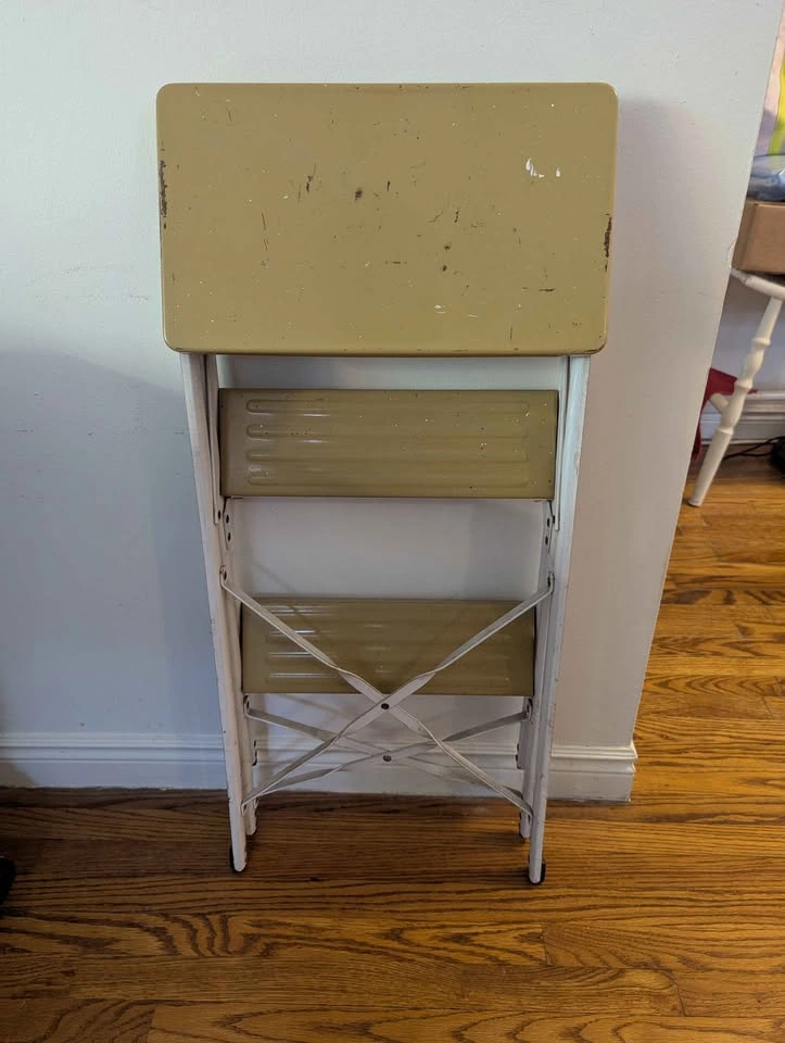 Vintage step ladder - photo 2