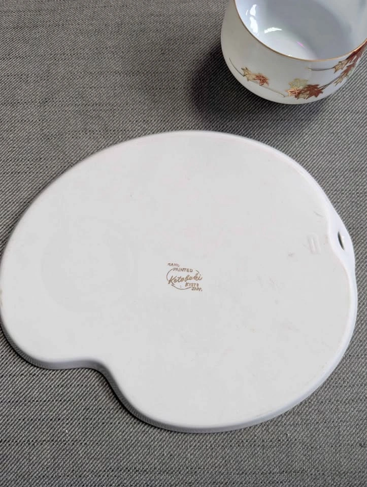 Japanese geisha teacups and saucers - photo 4
