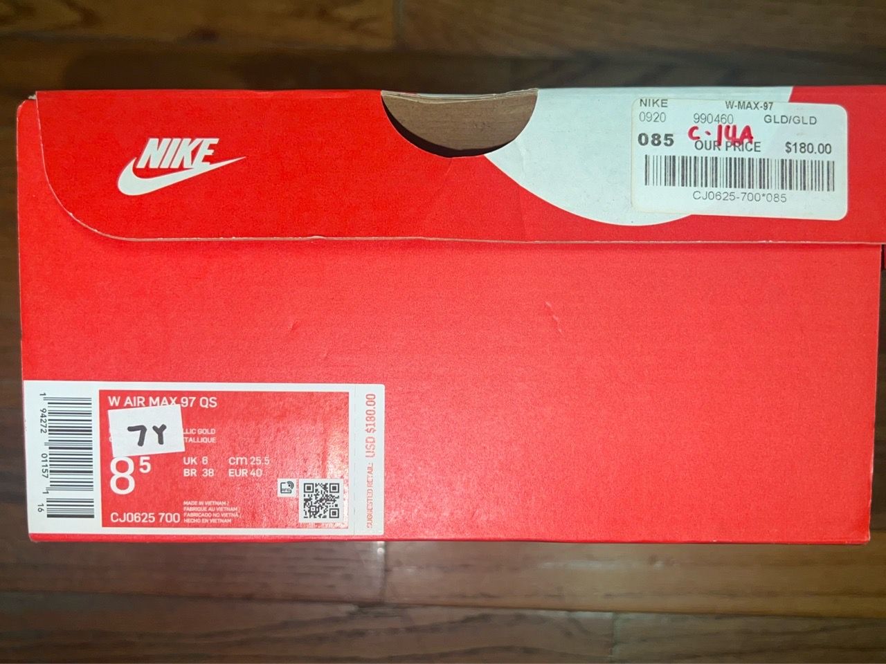 Nike Air Max 97 Gold - photo 3