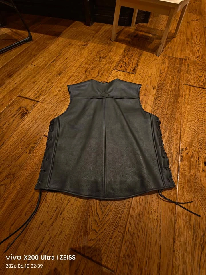 Fieldsheer Leather Motorcycle Vest - photo 3