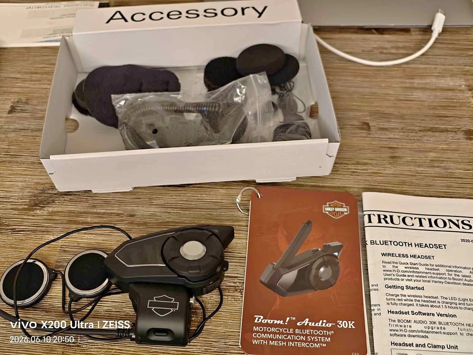 Harley-Davidson Boom! Audio 30K Bluetooth Headset