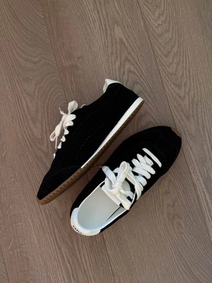 Alo Sunset Sneakers - Black suede - photo 3