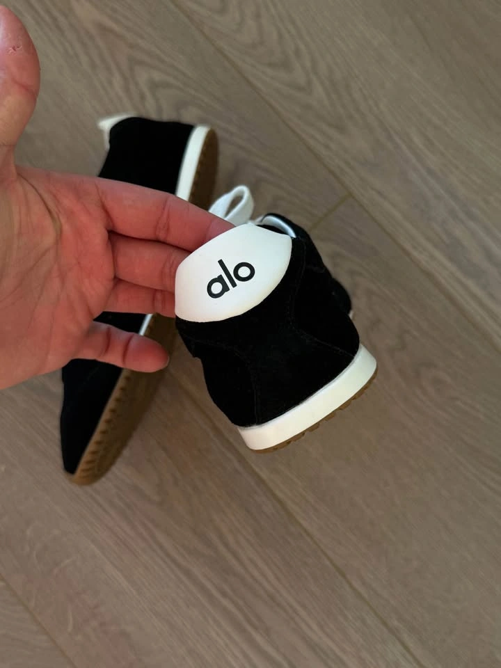Alo Sunset Sneakers - Black suede - photo 4