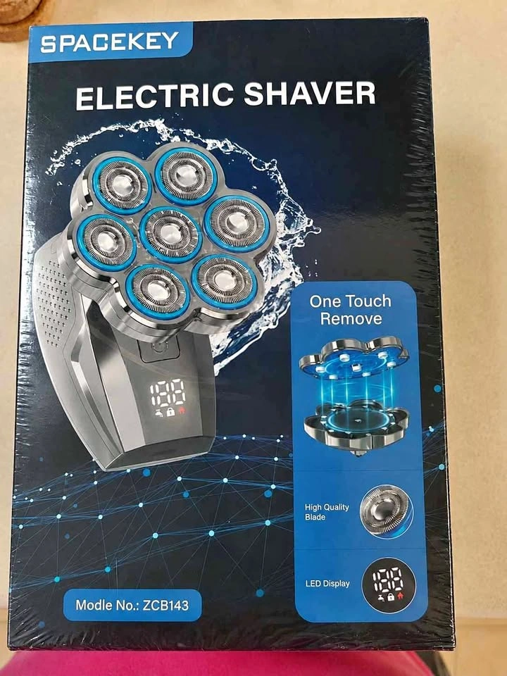 SpaceKey Electric Shaver 7D – Brand New, Factory Sealed